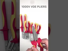 1000V Vde हैंड टूल सेट 200mm 8 इंच इंसुलेटेड वायर स्ट्रिपिंग प्लायर्स केबल क्रिम्पिंग